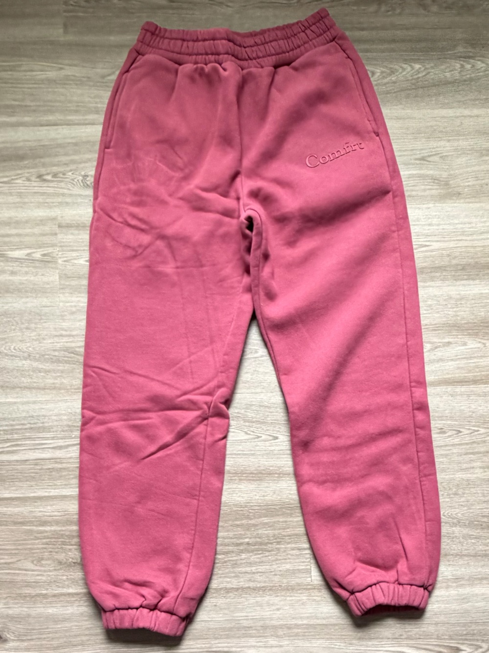 Comfrt Unisex Minimalist Sweatpants | Berry | Medium